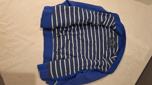 Cazadora MAYORAL azul cremallera. 36 mes