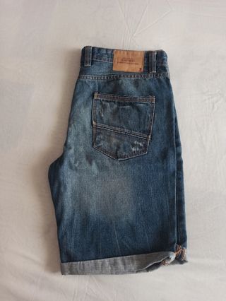Bermuda vaquera hombre 
