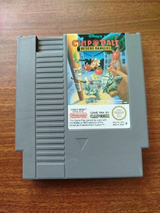 Juego Chip and Dale Nintendo Nes