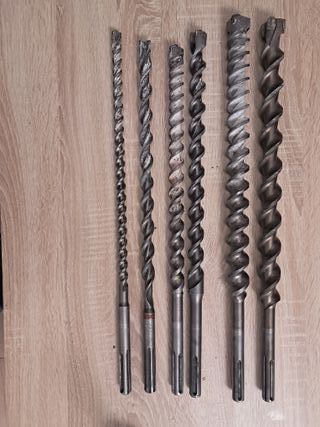 Juego Brocas hormigon 35, 25,22 y 16 SSD