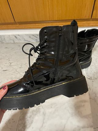 Botines de charol