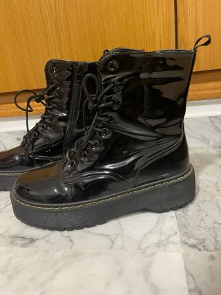 Botines de charol