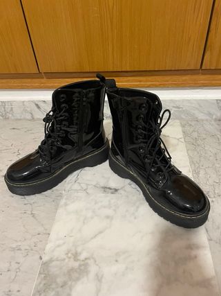 Botines de charol