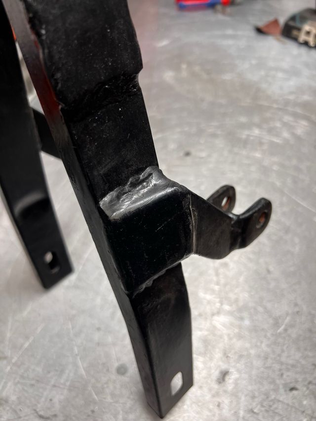 Forcellone rinforzato variante Derbi