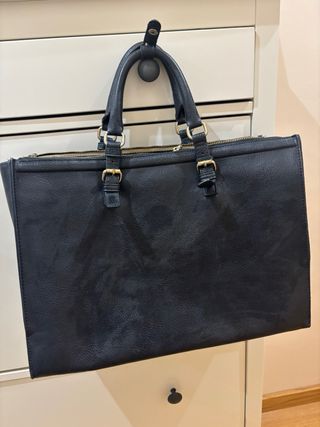Bolso piel zara