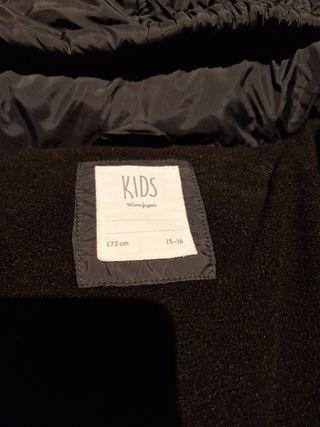 CHAMARRA NIÑO ACOLCHADA TALLA 15,16
