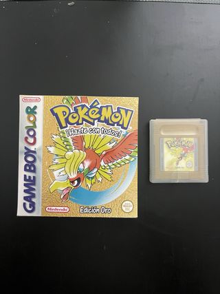 Pokemon Oro Gameboy