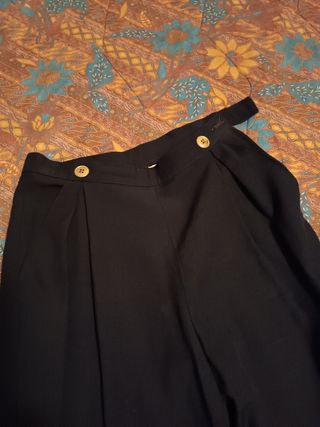 Pantaloni blu eleganti vintage