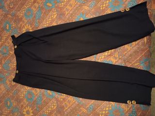 Pantaloni blu eleganti vintage