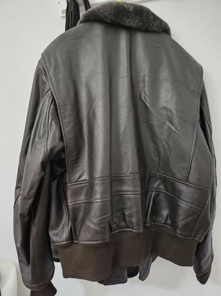 Chaqueta aviador cuero