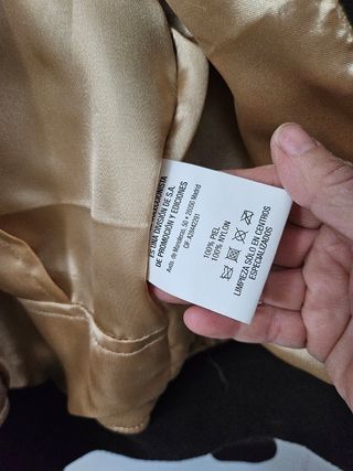 Chaqueta aviador cuero