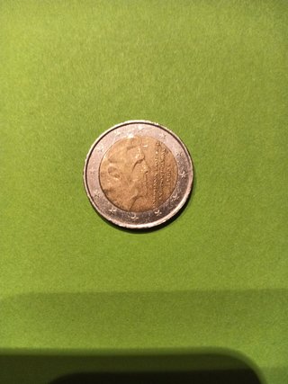 Moneda conmemorativa. 2 euros.