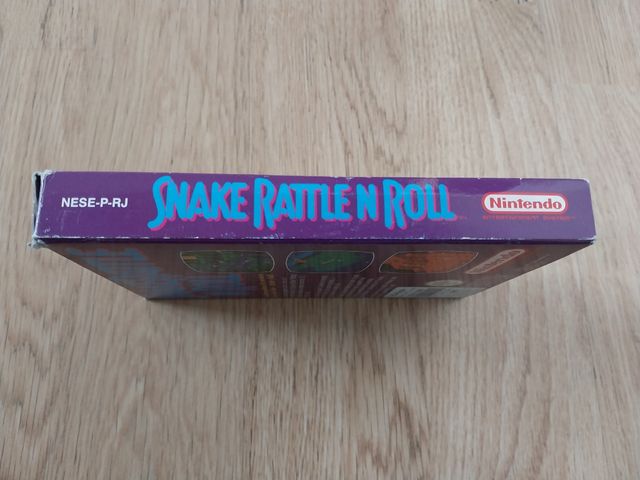 SNAKE RATTLE N ROLL PAL ESPAÑA NINTENDO NES