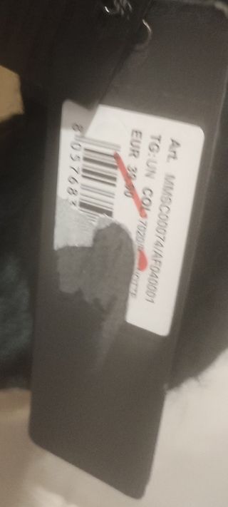 Bufanda Hombre trenzada Color Azul