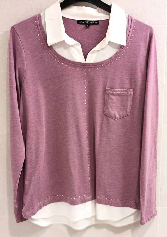 Camiseta con camisa Dandara