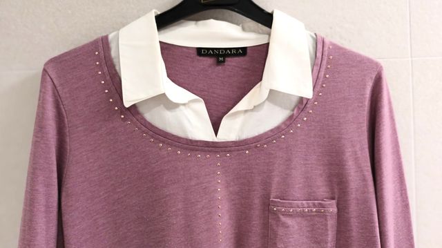 Camiseta con camisa Dandara