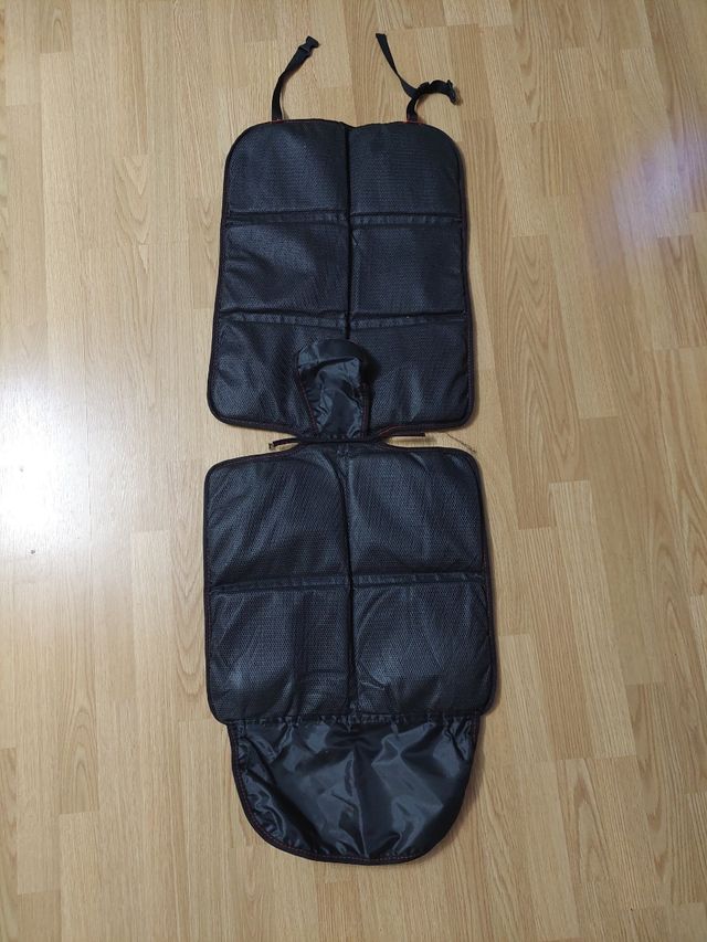 Silla coche, espejo y funda.