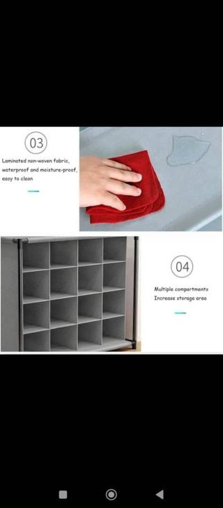 Zapatero organizador de niveles