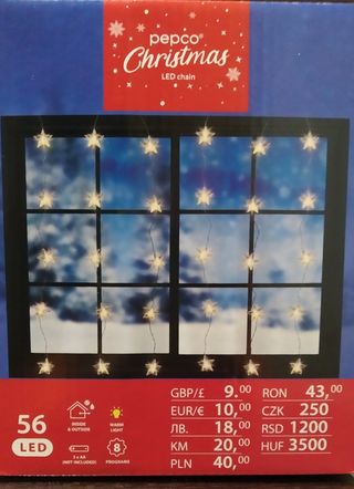 CORTINA LUCES DE ESTRELLAS