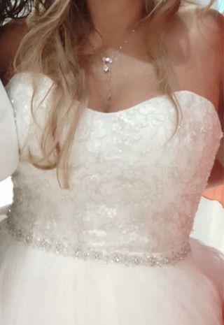 Vestido novia princesa