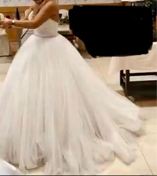 Vestido novia princesa