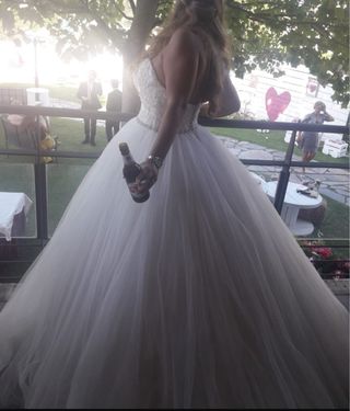 Vestido novia princesa