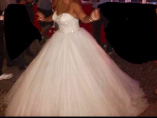 Vestido novia princesa