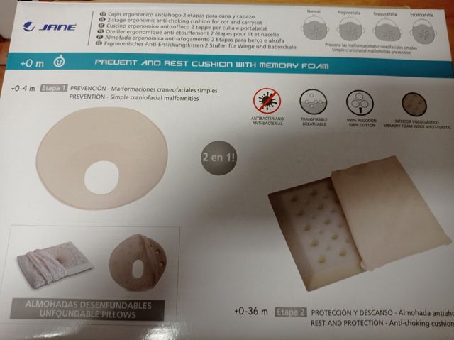 Cojín ergonómico antiahogo