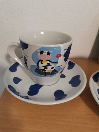 Coppia tazzoni con piattino 