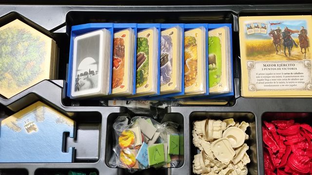 Soporte cartas de Catán y Catán Plus