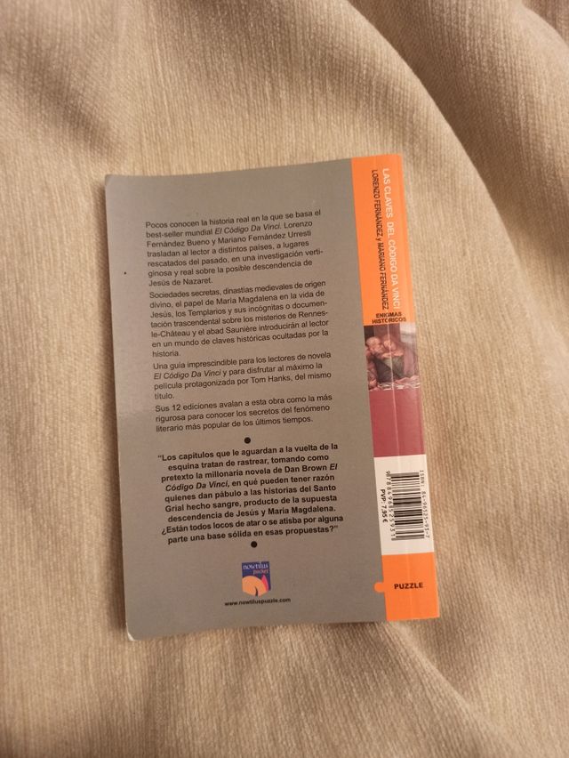 Libro "Las Claves del Código Da Vinci"