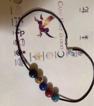 Collar campamento Percy Jackson camp half blood