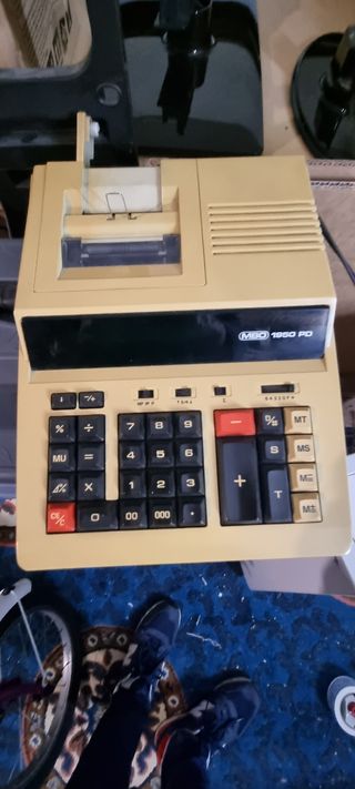 Calculadora antigua MBO 1950 PD