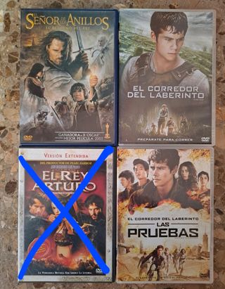 Lote Películas DVD