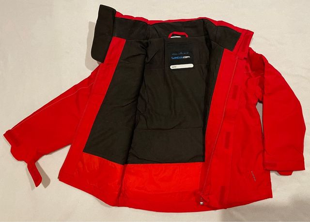 Anorak esquí rojo  talla 6 8 años