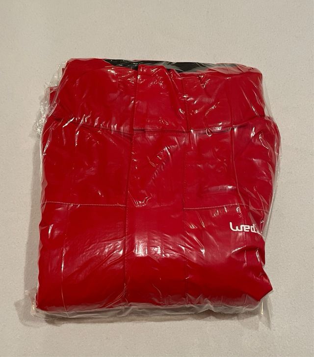 Anorak esquí rojo  talla 6 8 años