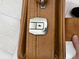 Maleta de piel Vintage