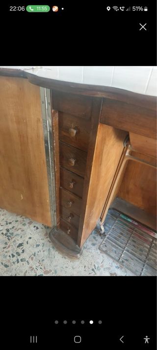 MAQUINA COSER SINGER INGLESA AÑOS 50