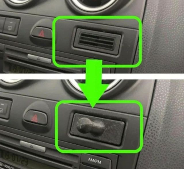 Soporte adaptador móvil Ford fiesta mk6