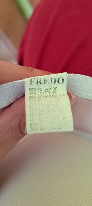 Sujetador blanco 38- 85 Fredo