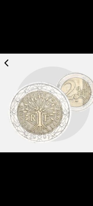 Moneda 🪙 2€ Francia @rbol de la vida 01