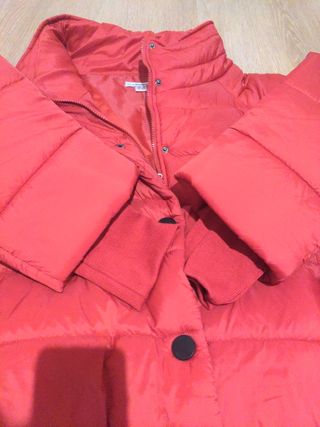 Anorak rojo talla grande