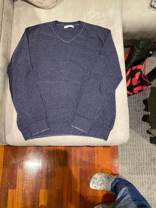 Jersey de pico azul