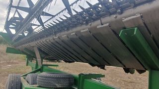 Cosechadora john deere 9640i hill master