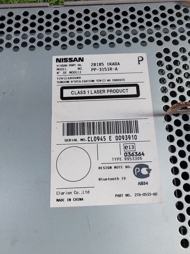 Radio Original Nissan Juke