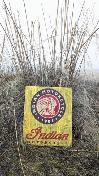 Cartel decorativo Indian Motorcycle