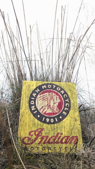 Cartel decorativo Indian Motorcycle
