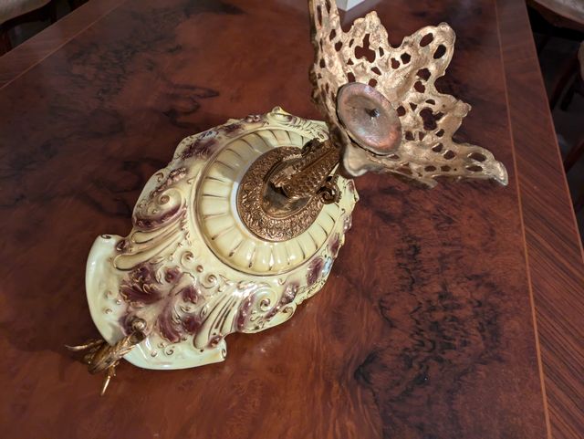 Vendo centro de mesa tipo frutero antiguo