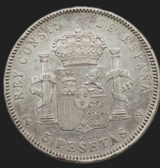 Moneda plata 1898