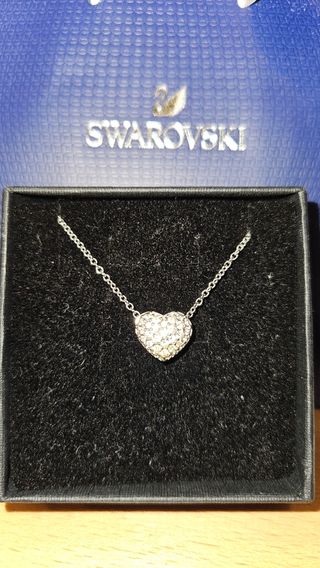 Collar heart Swarovski